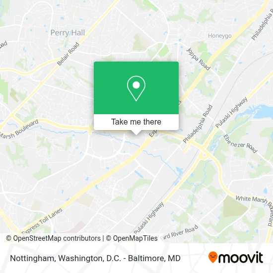Nottingham map