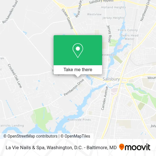 La Vie Nails & Spa map