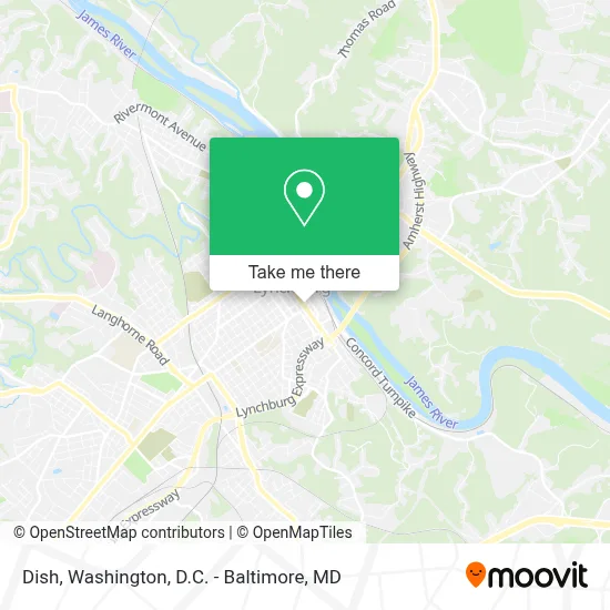 Dish map