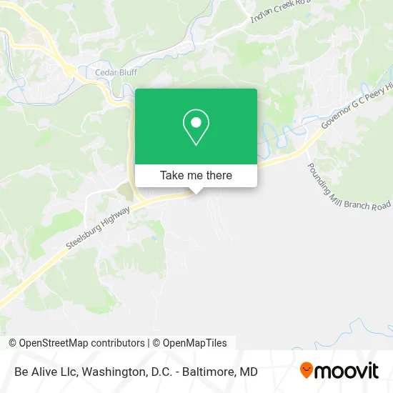 Be Alive Llc map