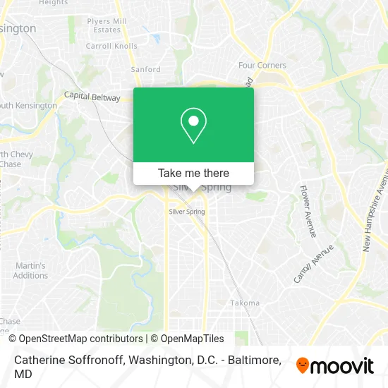 Catherine Soffronoff map