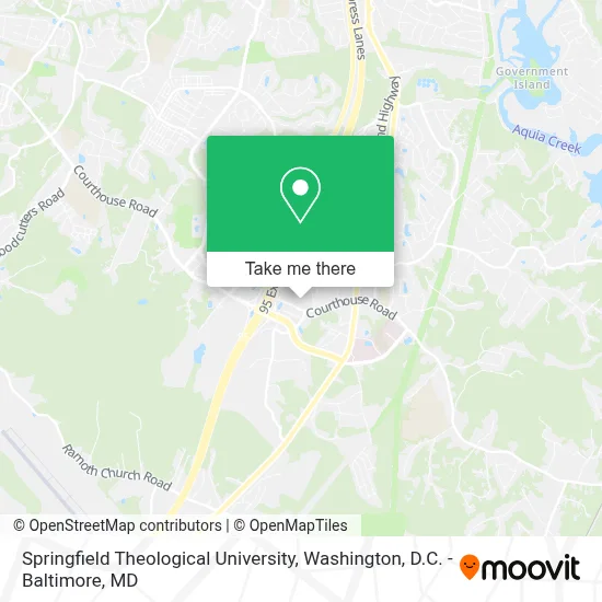 Springfield Theological University map