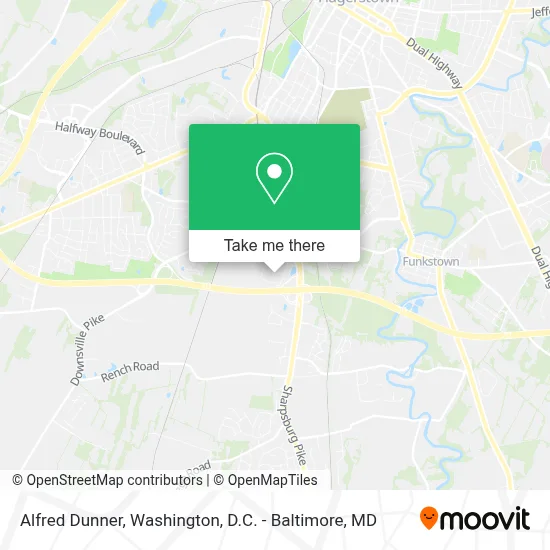 Alfred Dunner map