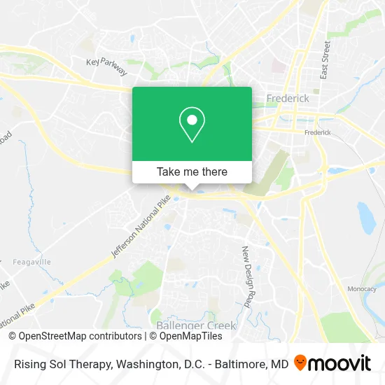 Rising Sol Therapy map