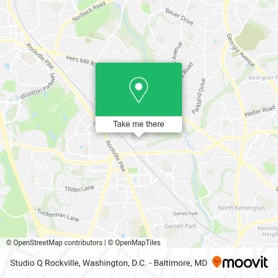 Studio Q Rockville map