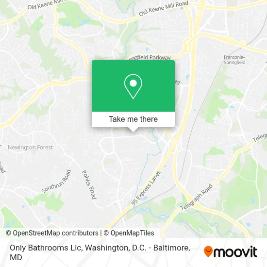 Only Bathrooms Llc map