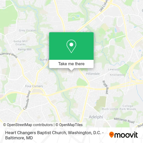 Heart Changers Baptist Church map