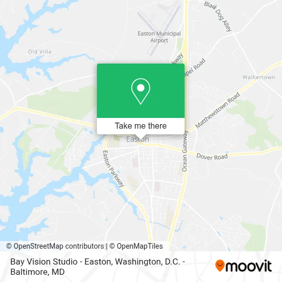 Bay Vision Studio - Easton map