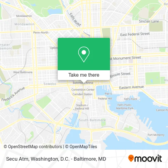 Secu Atm map