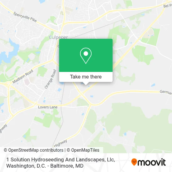 1 Solution Hydroseeding And Landscapes, Llc map