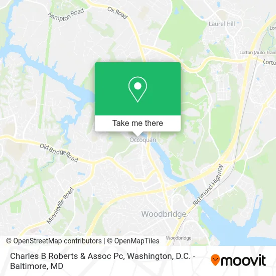Charles B Roberts & Assoc Pc map