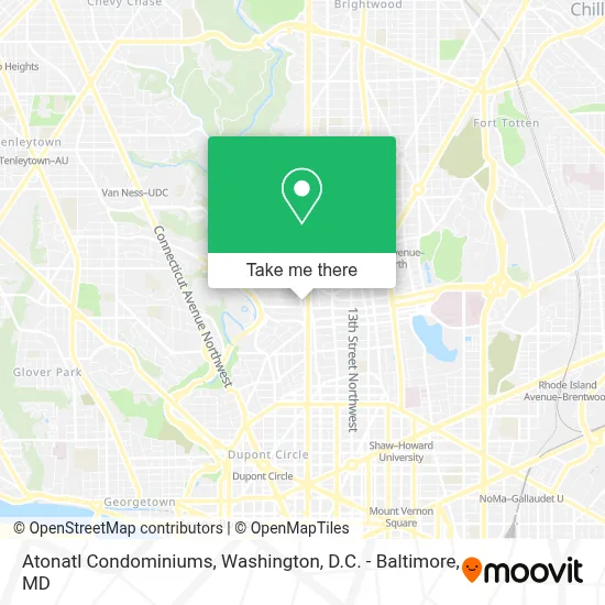 Atonatl Condominiums map