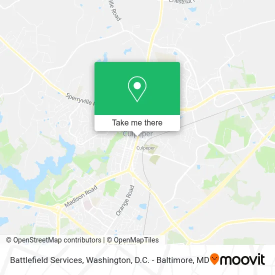 Battlefield Services map