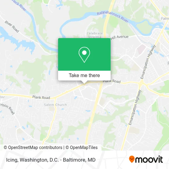 Icing map