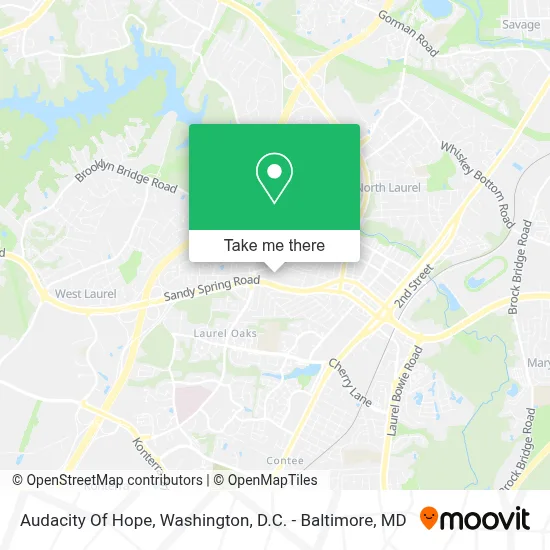 Audacity Of Hope map