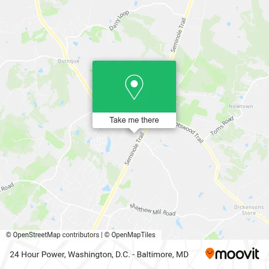 24 Hour Power map