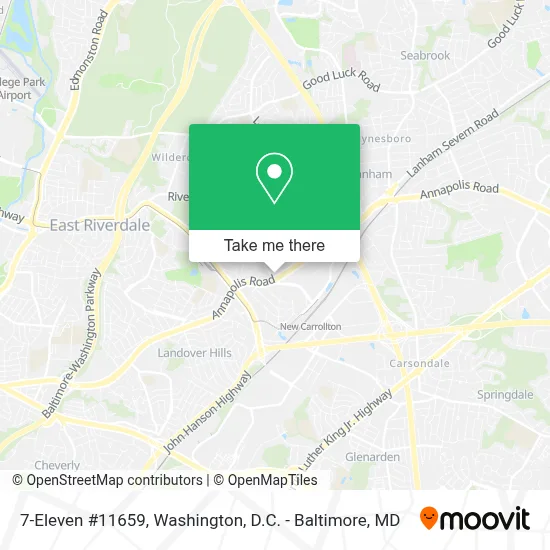 7-Eleven #11659 map