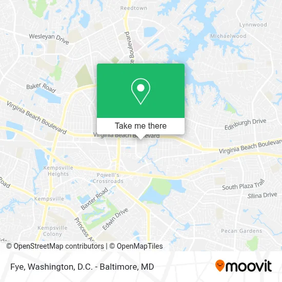 Fye map