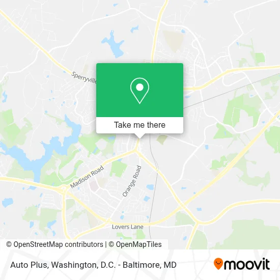 Auto Plus map