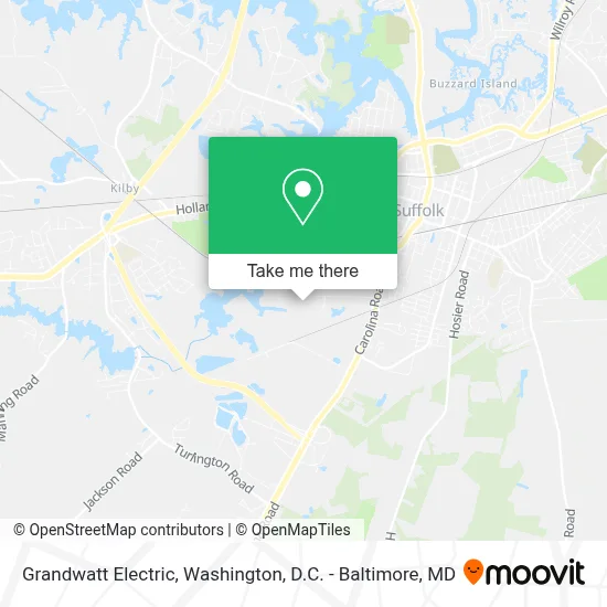 Grandwatt Electric map