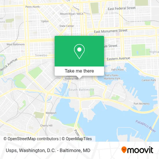 Usps map