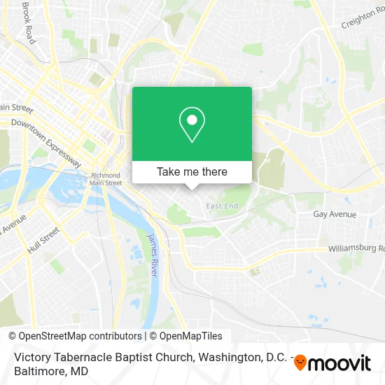 Victory Tabernacle Baptist Church map