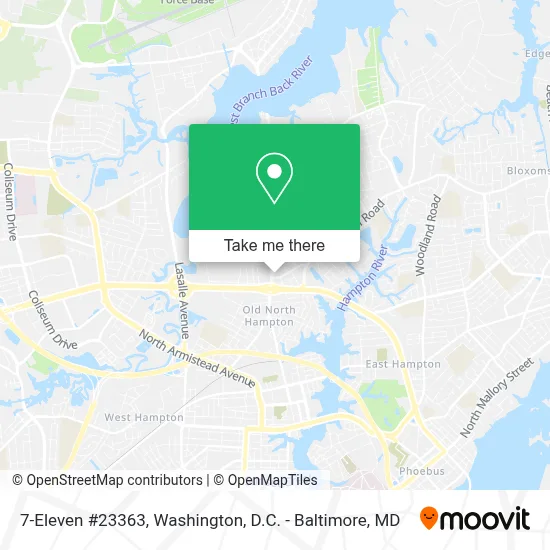 7-Eleven #23363 map
