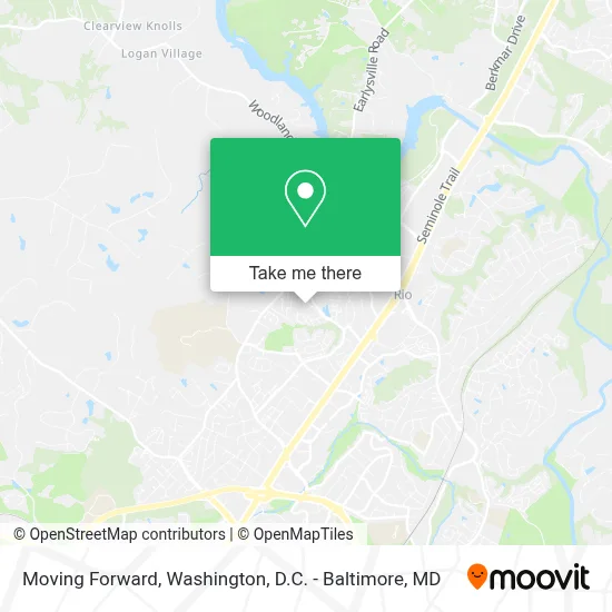 Moving Forward map