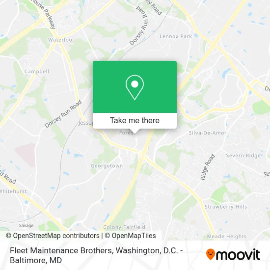 Fleet Maintenance Brothers map