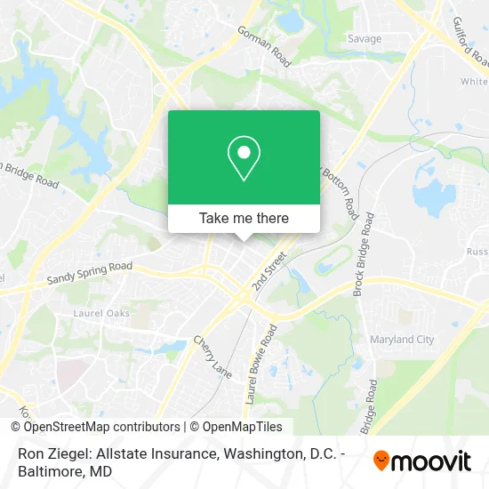 Ron Ziegel: Allstate Insurance map