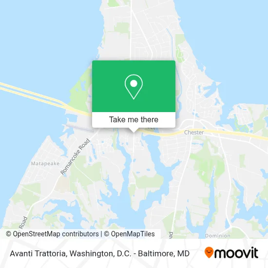 Avanti Trattoria map
