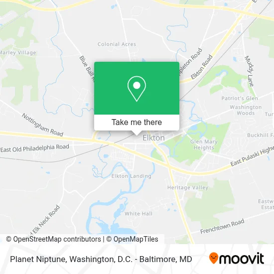 Planet Niptune map