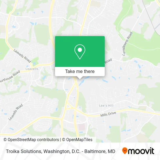 Troika Solutions map