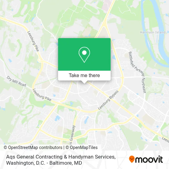 Aqs General Contracting & Handyman Services map