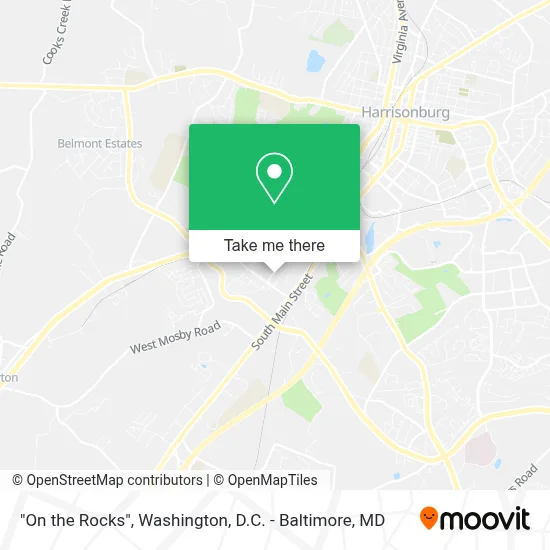 "On the Rocks" map