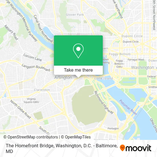 The Homefront Bridge map