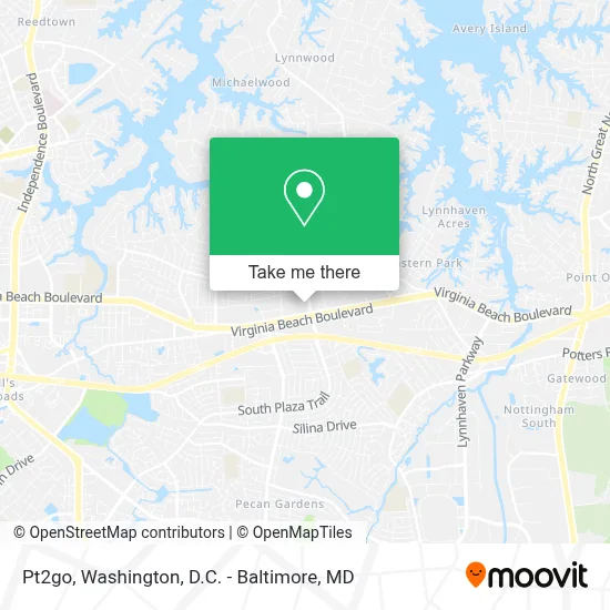 Pt2go map