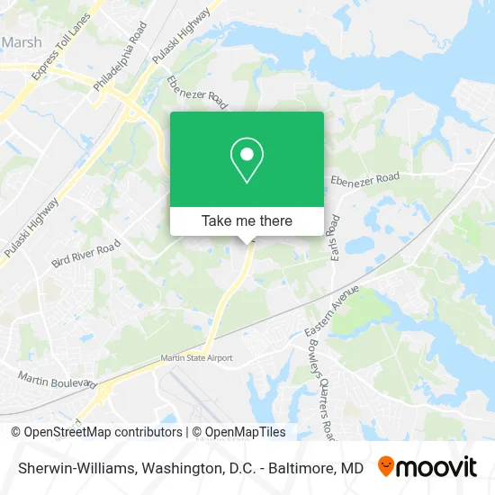 Sherwin-Williams map