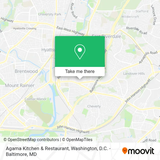 Agama Kitchen & Restaurant map