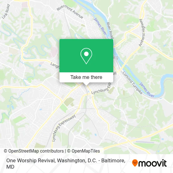 One Worship Revival map