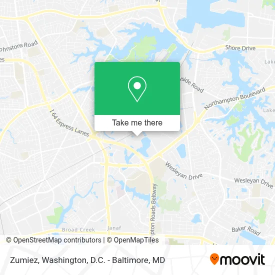Zumiez map