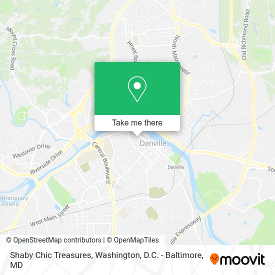 Shaby Chic Treasures map