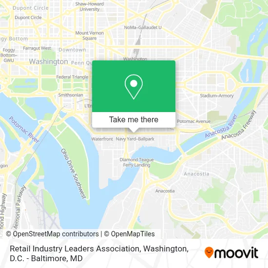 Retail Industry Leaders Association map