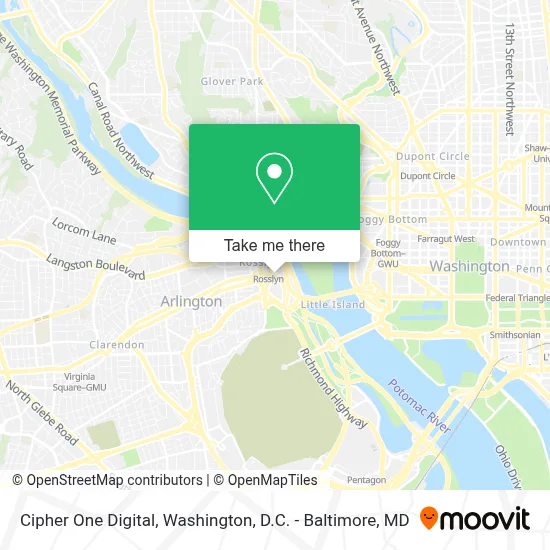 Cipher One Digital map