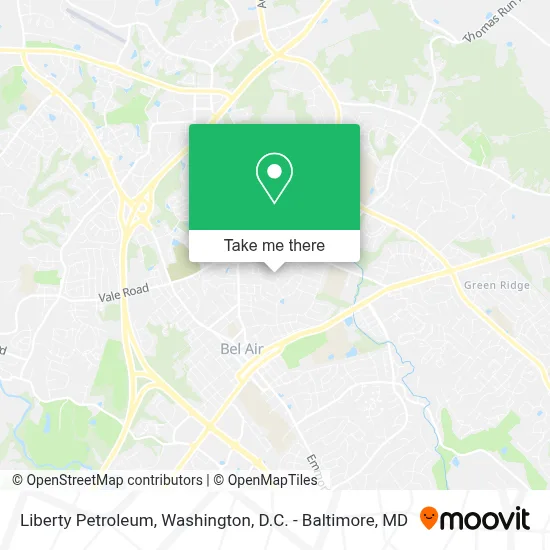 Liberty Petroleum map