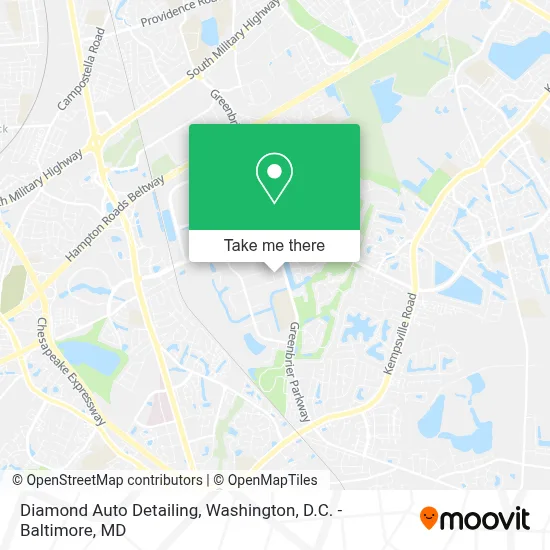 Diamond Auto Detailing map