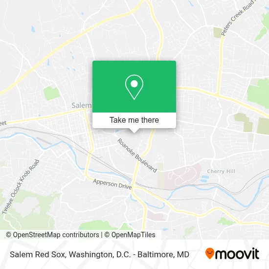 Salem Red Sox map