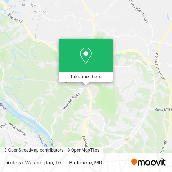 Autova map