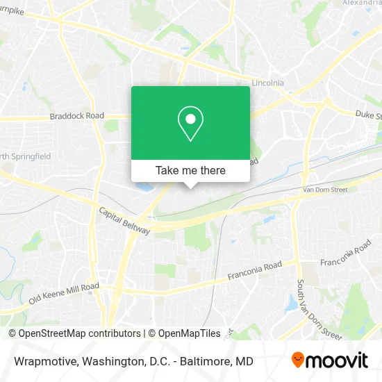 Wrapmotive map