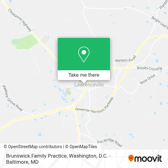 Brunswick Family Practice map